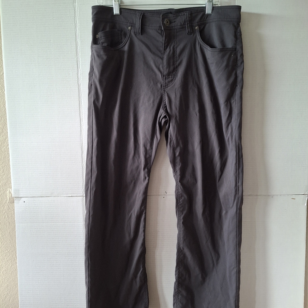 Prana Men's Slim Fit Chinos - Gray 34x30 (Paint)